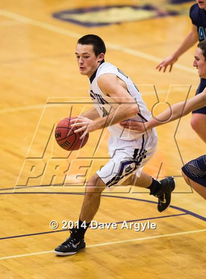 Thumbnail 2 in Riverton vs Juan Diego Catholic (Riverton Holiday Tournament) photogallery.