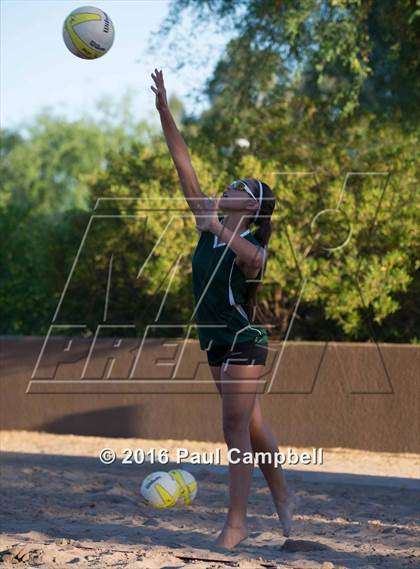 Thumbnail 2 in Notre Dame Prep vs. Flagstaff photogallery.