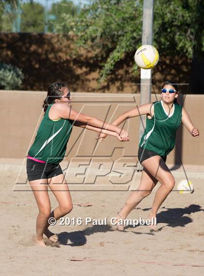 Thumbnail 1 in Notre Dame Prep vs. Flagstaff photogallery.