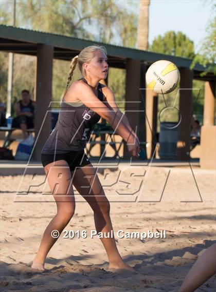 Thumbnail 3 in Notre Dame Prep vs. Flagstaff photogallery.