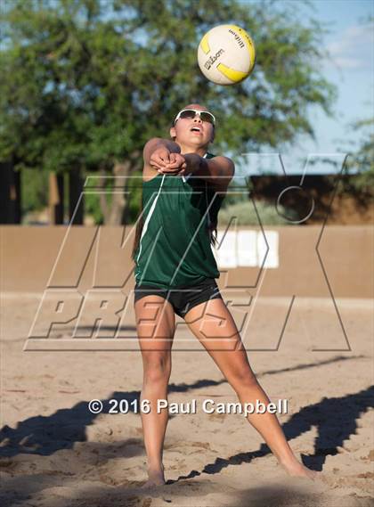 Thumbnail 3 in Notre Dame Prep vs. Flagstaff photogallery.