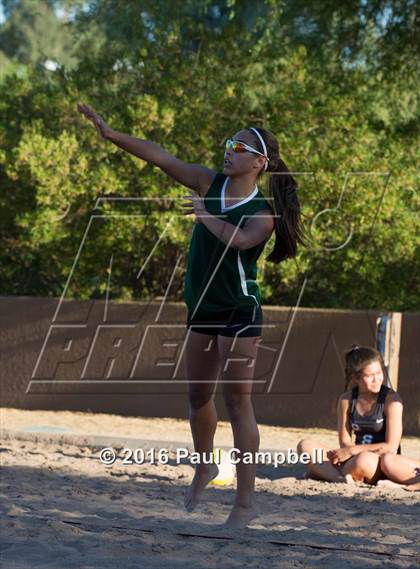 Thumbnail 2 in Notre Dame Prep vs. Flagstaff photogallery.