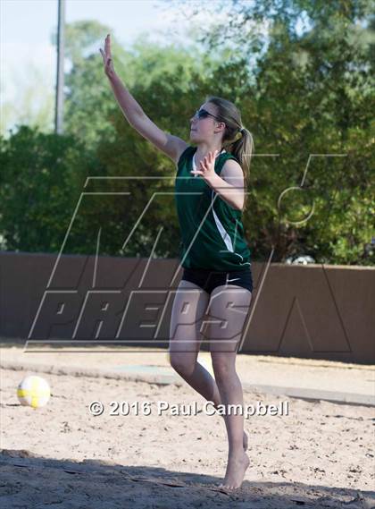 Thumbnail 1 in Notre Dame Prep vs. Flagstaff photogallery.