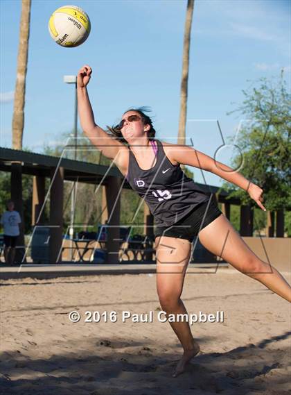 Thumbnail 2 in Notre Dame Prep vs. Flagstaff photogallery.