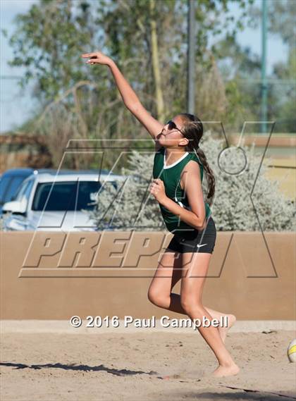 Thumbnail 1 in Notre Dame Prep vs. Flagstaff photogallery.