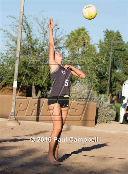 Thumbnail 3 in Notre Dame Prep vs. Flagstaff photogallery.