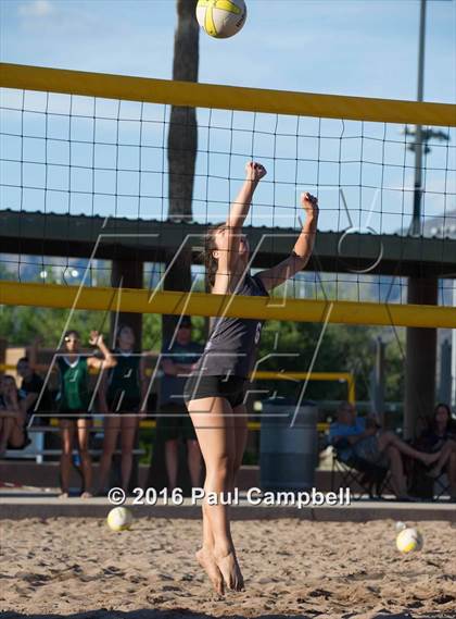Thumbnail 3 in Notre Dame Prep vs. Flagstaff photogallery.