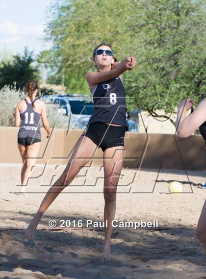Thumbnail 2 in Notre Dame Prep vs. Flagstaff photogallery.