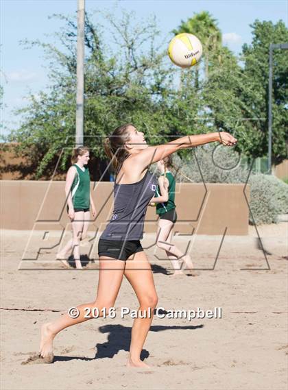Thumbnail 1 in Notre Dame Prep vs. Flagstaff photogallery.
