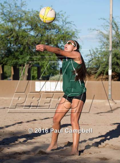 Thumbnail 1 in Notre Dame Prep vs. Flagstaff photogallery.