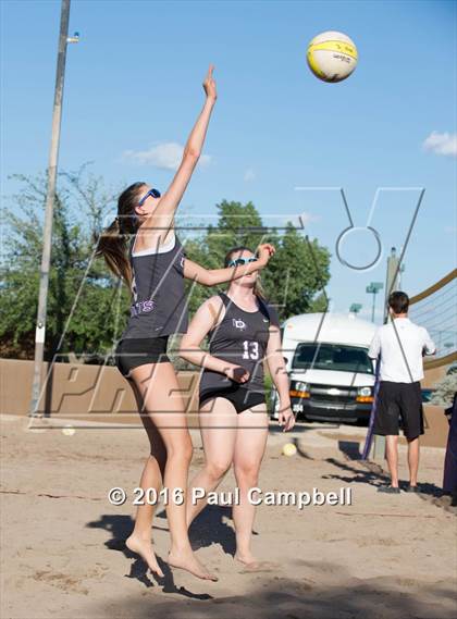 Thumbnail 1 in Notre Dame Prep vs. Flagstaff photogallery.