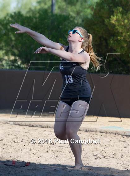 Thumbnail 3 in Notre Dame Prep vs. Flagstaff photogallery.