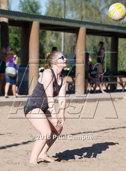 Thumbnail 3 in Notre Dame Prep vs. Flagstaff photogallery.