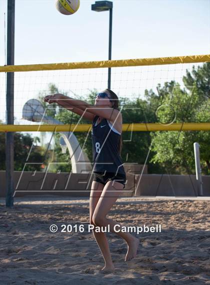 Thumbnail 2 in Notre Dame Prep vs. Flagstaff photogallery.
