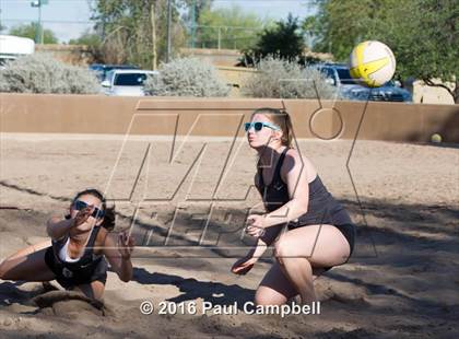 Thumbnail 3 in Notre Dame Prep vs. Flagstaff photogallery.