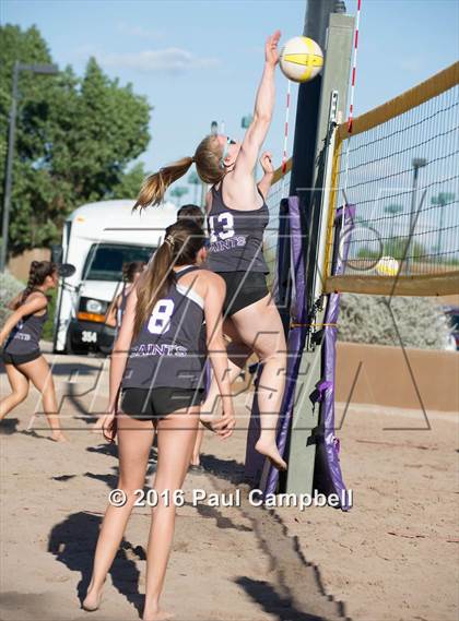 Thumbnail 2 in Notre Dame Prep vs. Flagstaff photogallery.