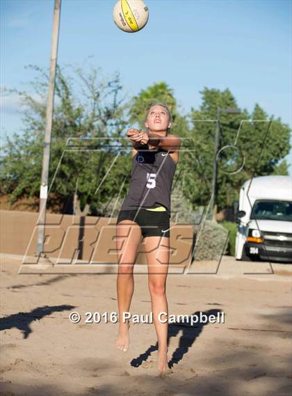 Thumbnail 3 in Notre Dame Prep vs. Flagstaff photogallery.