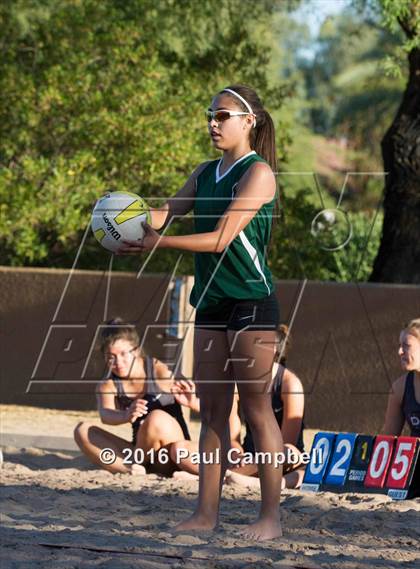 Thumbnail 3 in Notre Dame Prep vs. Flagstaff photogallery.