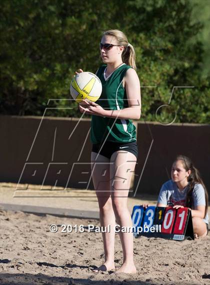 Thumbnail 3 in Notre Dame Prep vs. Flagstaff photogallery.