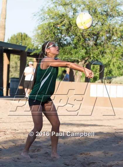 Thumbnail 1 in Notre Dame Prep vs. Flagstaff photogallery.