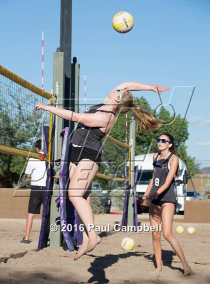 Thumbnail 3 in Notre Dame Prep vs. Flagstaff photogallery.
