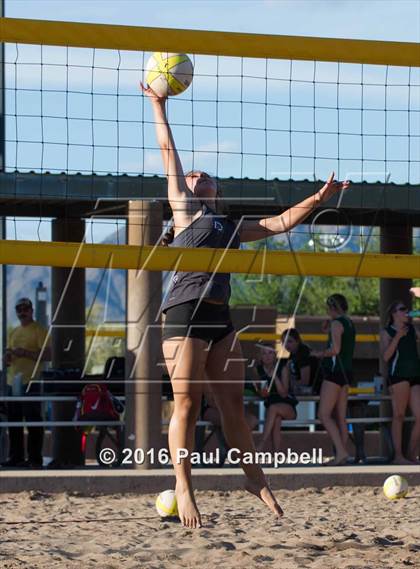 Thumbnail 1 in Notre Dame Prep vs. Flagstaff photogallery.