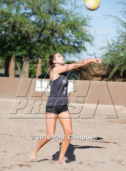 Thumbnail 2 in Notre Dame Prep vs. Flagstaff photogallery.