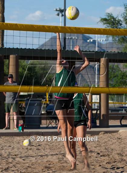 Thumbnail 2 in Notre Dame Prep vs. Flagstaff photogallery.