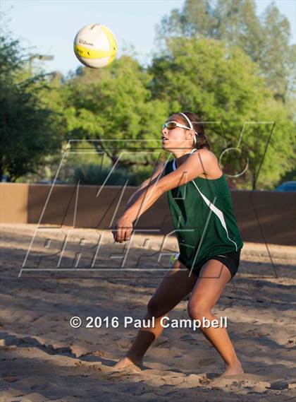 Thumbnail 1 in Notre Dame Prep vs. Flagstaff photogallery.