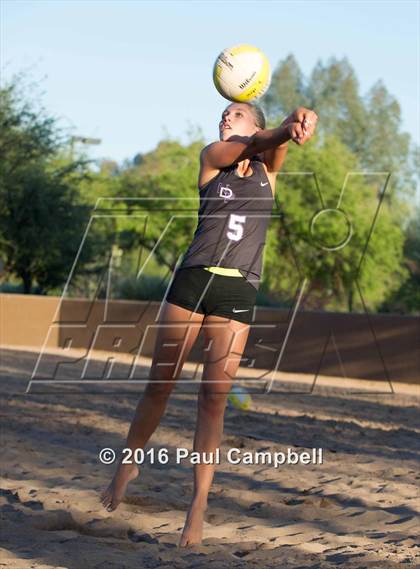Thumbnail 2 in Notre Dame Prep vs. Flagstaff photogallery.