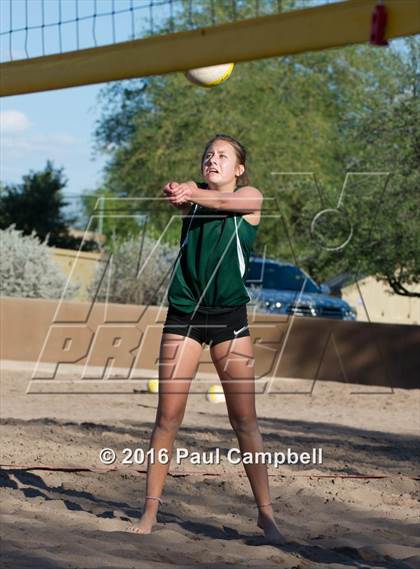 Thumbnail 2 in Notre Dame Prep vs. Flagstaff photogallery.