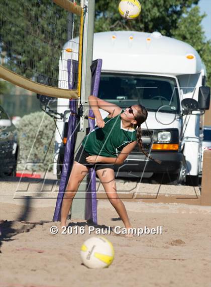 Thumbnail 2 in Notre Dame Prep vs. Flagstaff photogallery.