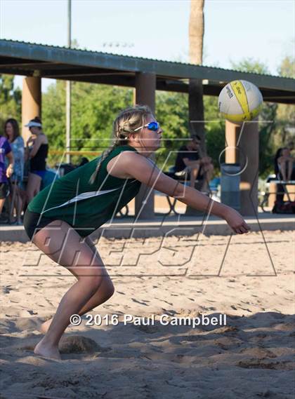 Thumbnail 3 in Notre Dame Prep vs. Flagstaff photogallery.