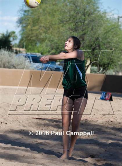 Thumbnail 3 in Notre Dame Prep vs. Flagstaff photogallery.
