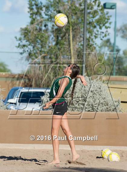 Thumbnail 3 in Notre Dame Prep vs. Flagstaff photogallery.