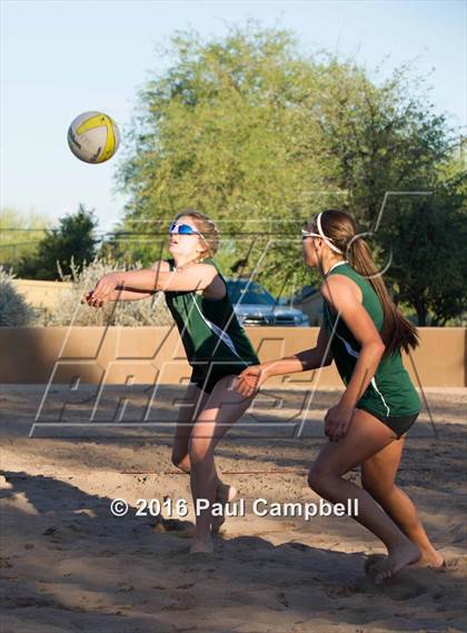 Thumbnail 2 in Notre Dame Prep vs. Flagstaff photogallery.