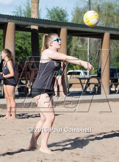 Thumbnail 3 in Notre Dame Prep vs. Flagstaff photogallery.