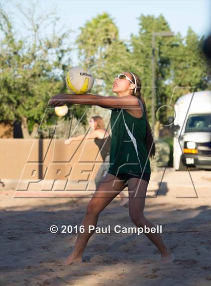 Thumbnail 2 in Notre Dame Prep vs. Flagstaff photogallery.