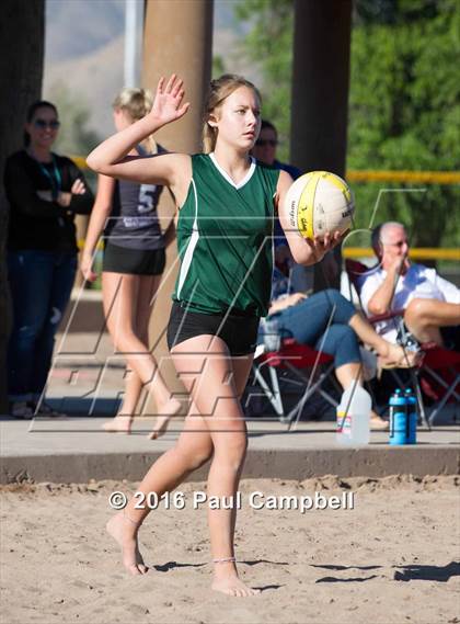 Thumbnail 1 in Notre Dame Prep vs. Flagstaff photogallery.