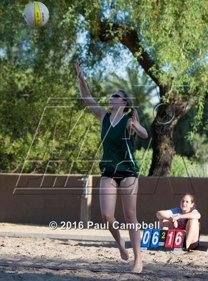 Thumbnail 2 in Notre Dame Prep vs. Flagstaff photogallery.