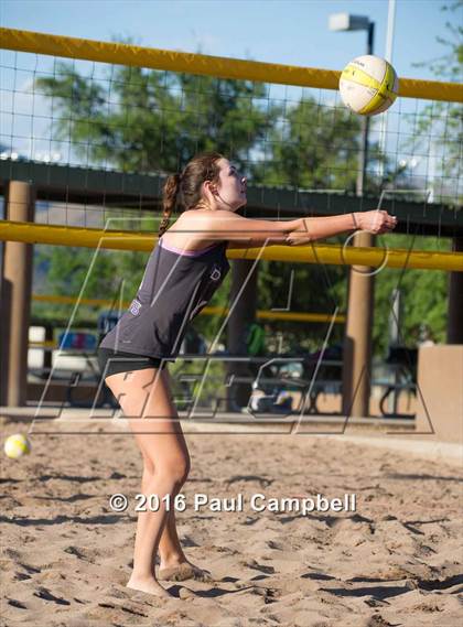 Thumbnail 3 in Notre Dame Prep vs. Flagstaff photogallery.