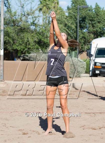 Thumbnail 3 in Notre Dame Prep vs. Flagstaff photogallery.
