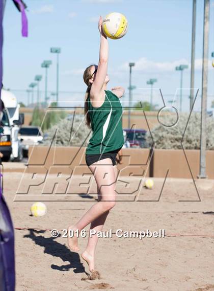 Thumbnail 1 in Notre Dame Prep vs. Flagstaff photogallery.