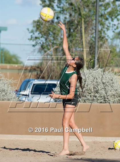 Thumbnail 1 in Notre Dame Prep vs. Flagstaff photogallery.