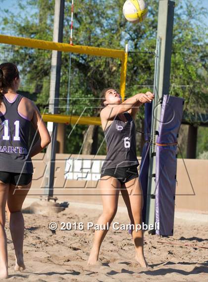 Thumbnail 1 in Notre Dame Prep vs. Flagstaff photogallery.