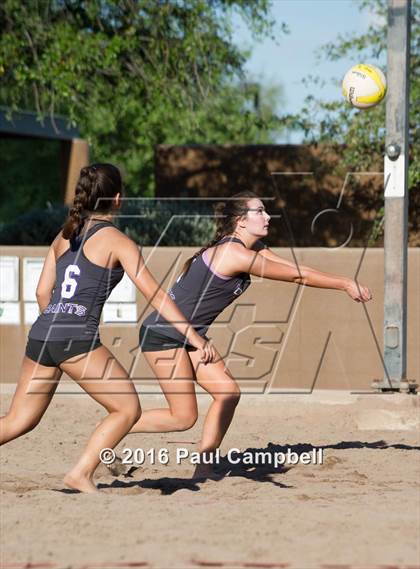 Thumbnail 2 in Notre Dame Prep vs. Flagstaff photogallery.