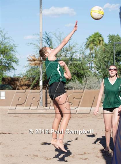 Thumbnail 3 in Notre Dame Prep vs. Flagstaff photogallery.