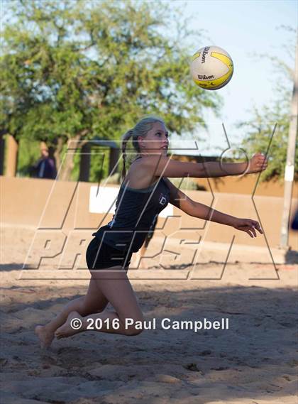 Thumbnail 1 in Notre Dame Prep vs. Flagstaff photogallery.