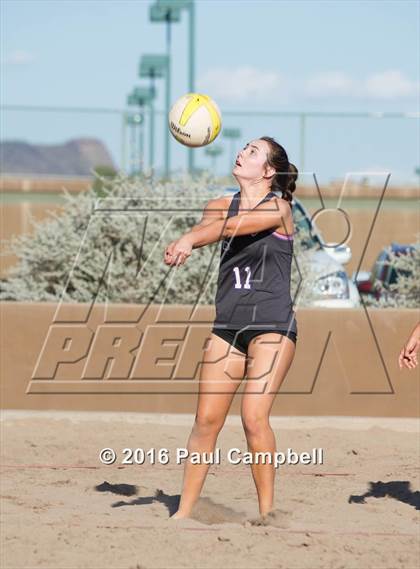 Thumbnail 3 in Notre Dame Prep vs. Flagstaff photogallery.