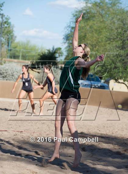 Thumbnail 1 in Notre Dame Prep vs. Flagstaff photogallery.
